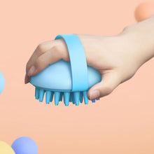 Pet Silicone Bath Brush – Massage Scrubber for Cats & Dogs